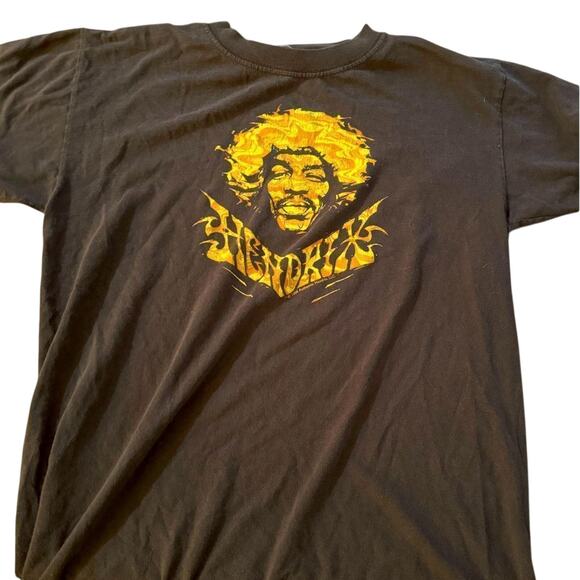 Jimi Hendrix Vintage Y2K T-Shirt 2004 Heavy Cotton Size Medium - Picture 4 of 10